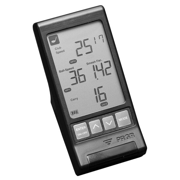 PRGR Black Pocket Launch Monitor HS-130A