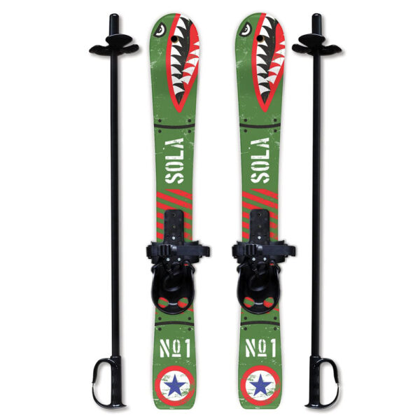 SOLA Winter Sports Skiing Cross Country Backyard ski Set for Kids
