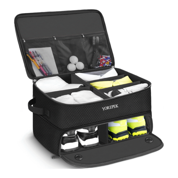 YOREPEK 2 Layer Golf Trunk Organizer