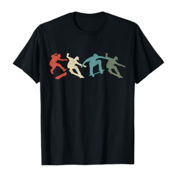 Skateboard Skateboarding Retro Gift for Skateboarders T-Shirt
