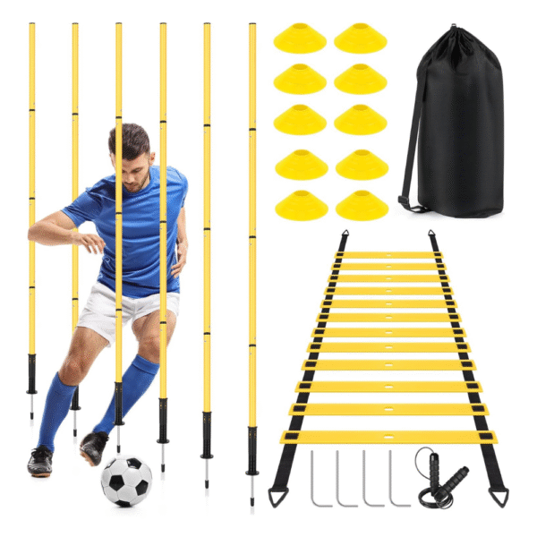 Soccer Agility Training Equipment: 6 Soccer Agility Poles